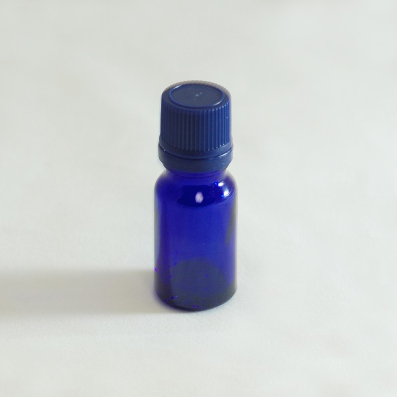 thumbnail image 2 of Cobalt Blue Glass Bottles With Silver Aluminum Cap – Bulk Wholesale – 10ml To 100ml 2 of 5